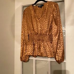 Cheetah blouse